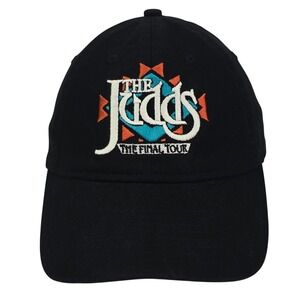 The Judds The Final Tour Hat Baseball Cap Black Embroidered Band Concert Merch